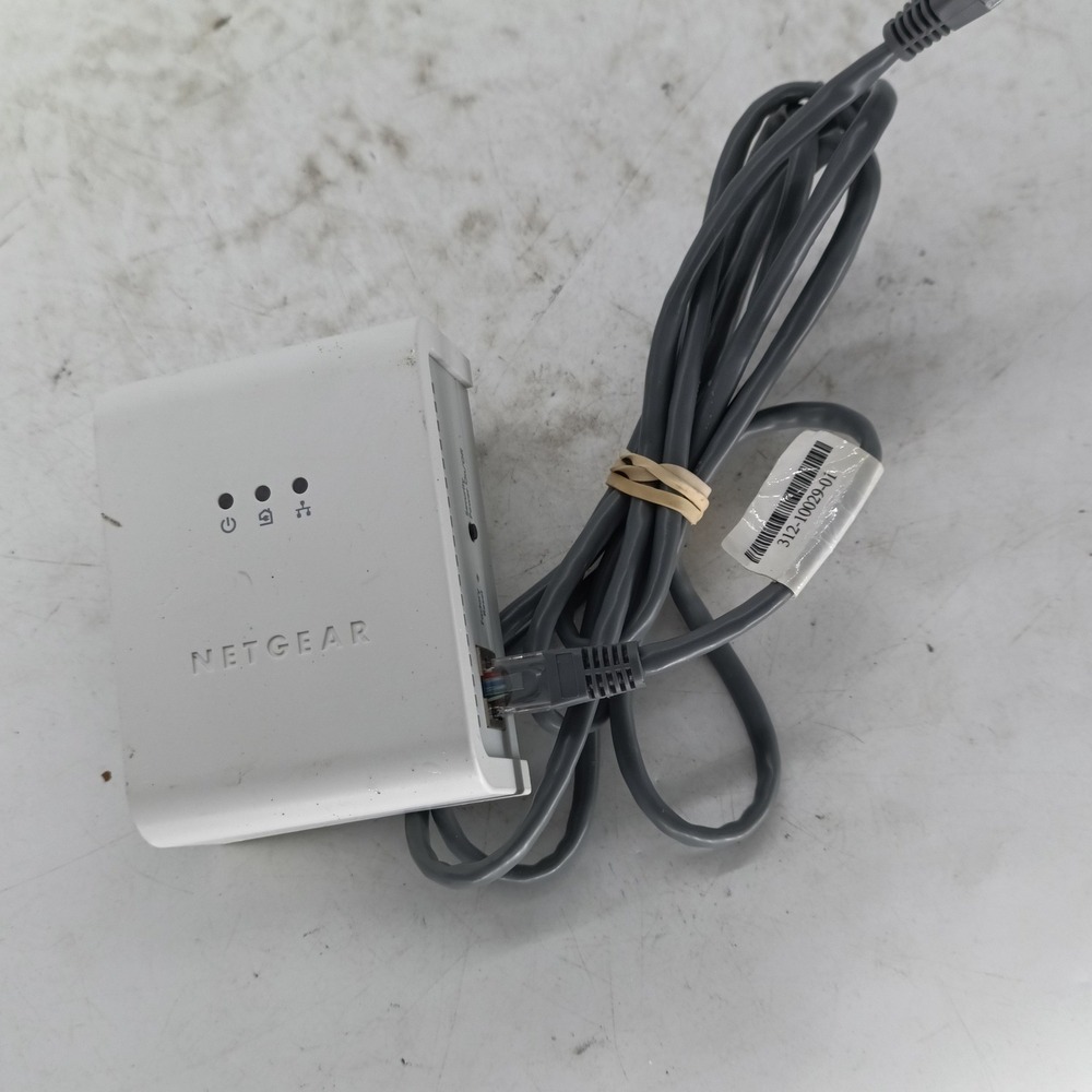 Netgear Powerline AV 200 Adapter XAV101v2 Ethernet Network Connector White a8